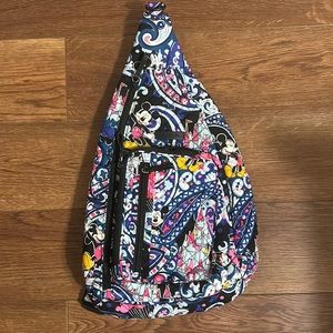 Iconic sling bag mickeys whimsical paisley sling